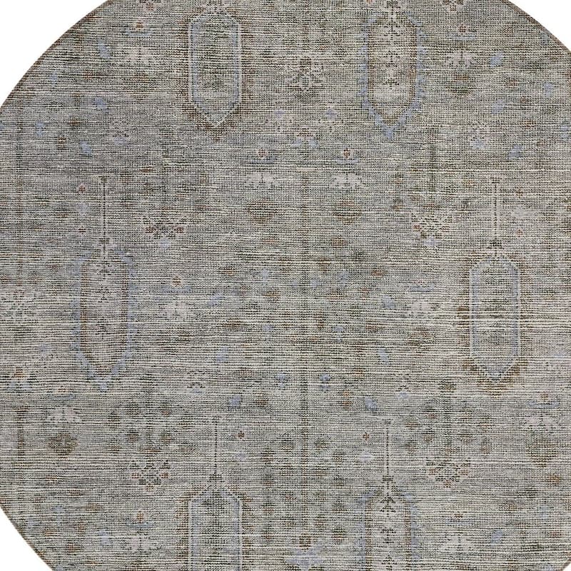 HomeRoots Southwestern Transitional Rectangle Outdoor Rug