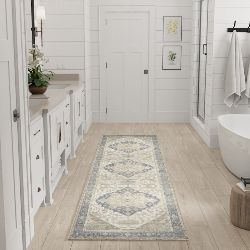 Nourison Vintage Washables Indoor only Persian Area Rug