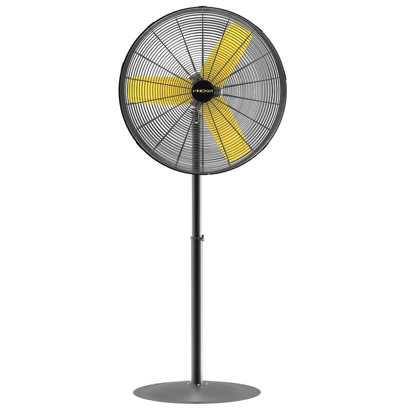 30" Industrial Oscillating 3-Speed Heavy Duty Pedestal Fan