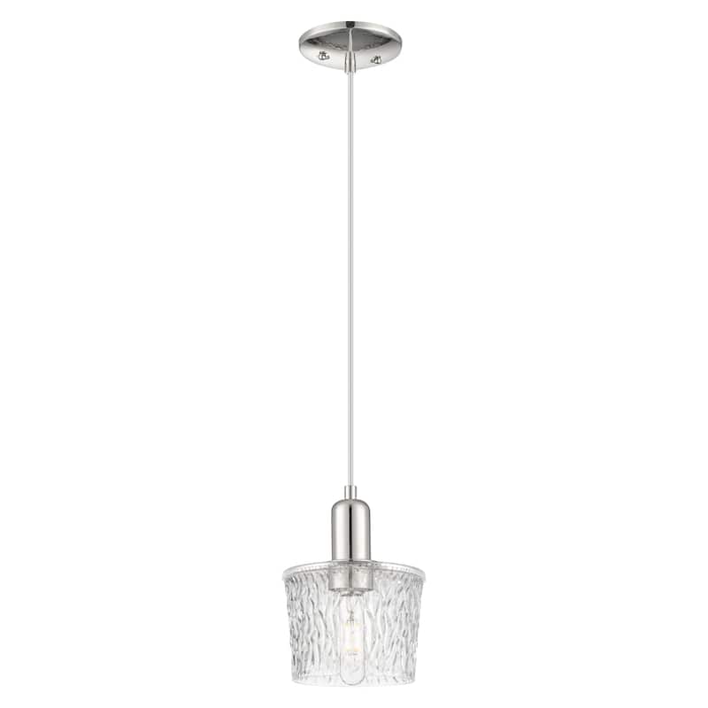 Innovations Lighting Endless Possibilities Arcadia - Niagara - 1 Light 7" Cord Hung Mini Pendant - Polished Nickel
