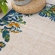 preview thumbnail 23 of 30, Contemporary Floral Border Indoor/Outdoor Area Rug