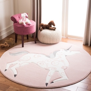 SAFAVIEH Carousel Kids Maronna Unicorn Rug