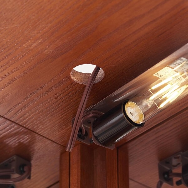 Roomfitters Wooden Corner Display Curio Cabinet Lighted China Cabinet with Tempered Glass Door N A On Sale Bed Bath Beyond 40781665