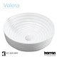 preview thumbnail 2 of 3, Karran Valera 16" Vitreous China Vessel Bathroom Sink in White
