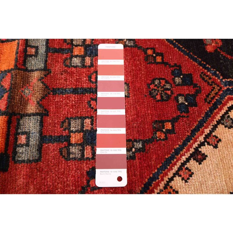 ECARPETGALLERY Hand-knotted Konya Anatolian Red Wool Rug - 4'7 x 9'9