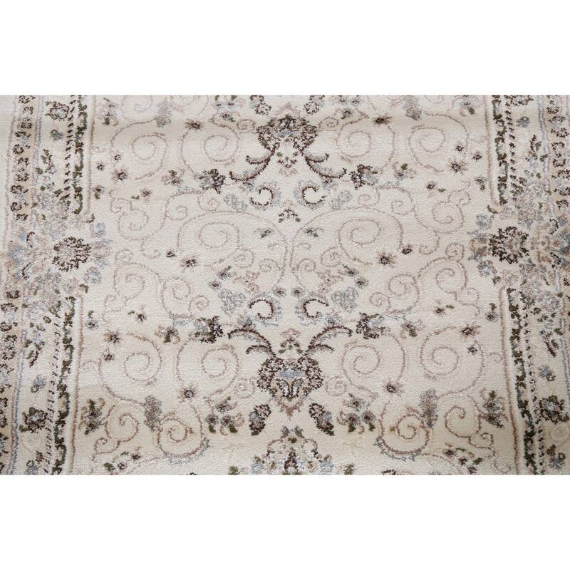 Floral Medallion Turkish Transitional Oriental Rug Traditional Carpet