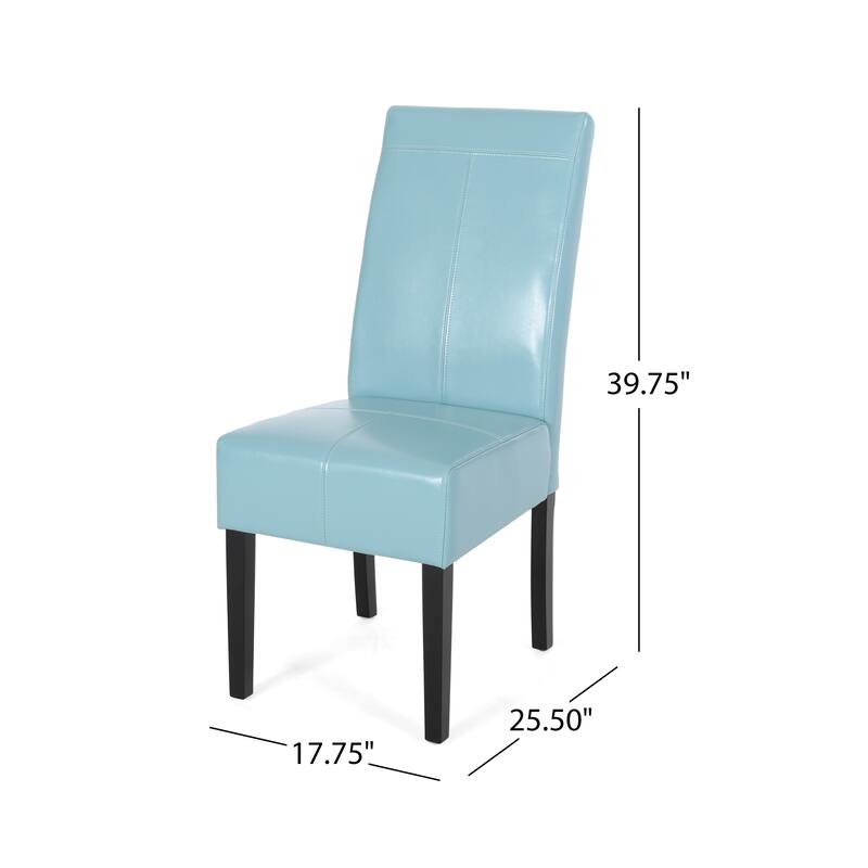 Pertica Upholstered T-Stitch Dining Chairs (Set of 2) by Christopher Knight Home