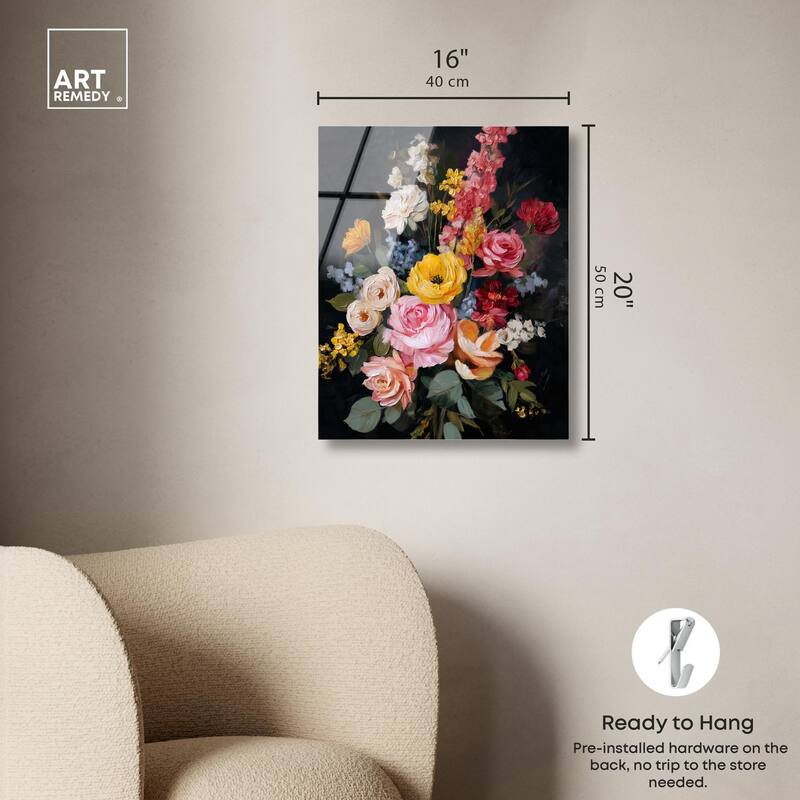 Garden Richness II Acrylic by Art Remedy, Ready to Hang