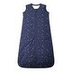 preview thumbnail 1 of 1, 100% Organic Cotton 2.5tog Sleep Sack - Starry Sky 0-12 Months