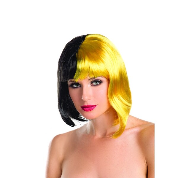 short neon wigs