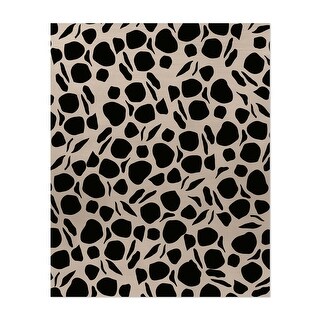 Animal Print Glam 1 Collage Animals Black White Art Print/Poster - Bed ...