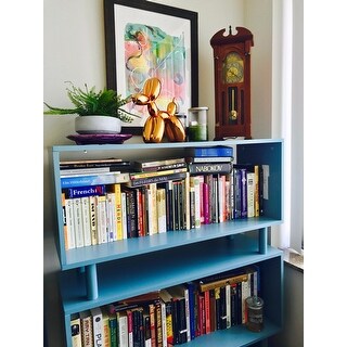 Simple Living Margo Mid-Century 3-shelf Bookshelf