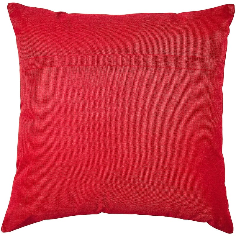 Violet Linen Seasonal Xmas Christmas Holiday Spirits Pattern Decorative Cushion Cover
