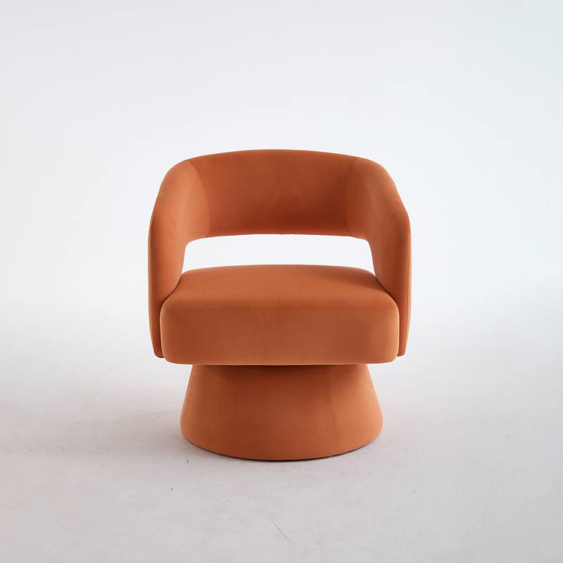 Swivel Barrel Chair Accent Armchair