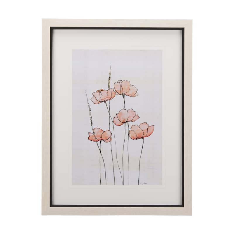 Meadow Flowers II Framed Art Print