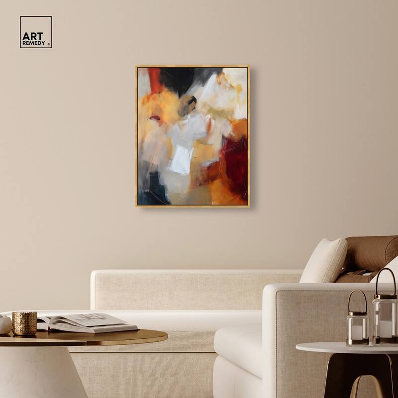 Earth and Fire III Canvas by Art Remedy