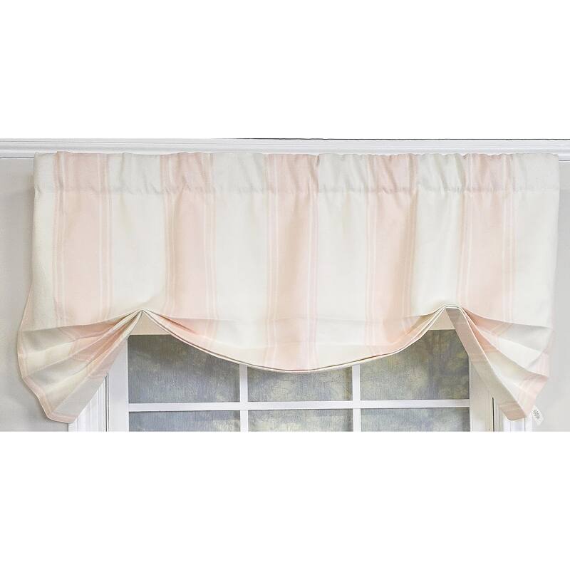 RLF Home Faded Stripe Butterfly Valance
