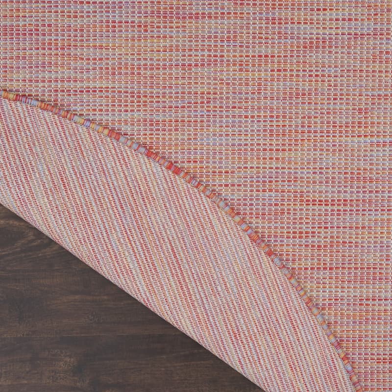 HomeRoots Contemporary Round Outdoor Rug - 6' Round