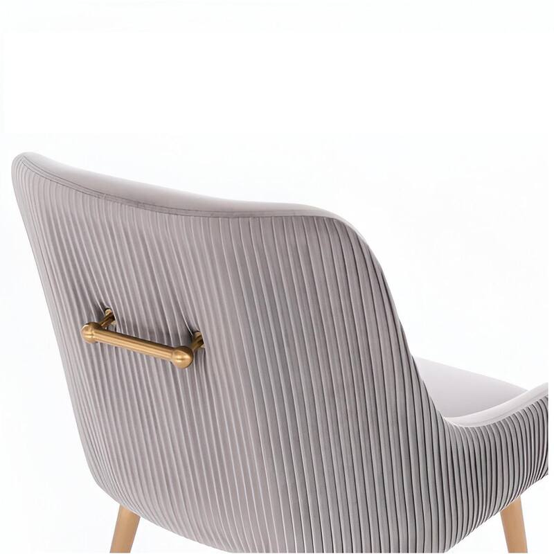 Heye III Velvet Modern Dining Chair (Set of 4)