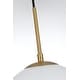preview thumbnail 6 of 9, Elegant Lighting Baxter Single Light 10" Wide Mini Pendant with