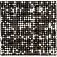 preview thumbnail 15 of 21, SAFAVIEH Handmade Soho Quarta Dots N.Z. Wool Rug 6' Square - Black/White - Square