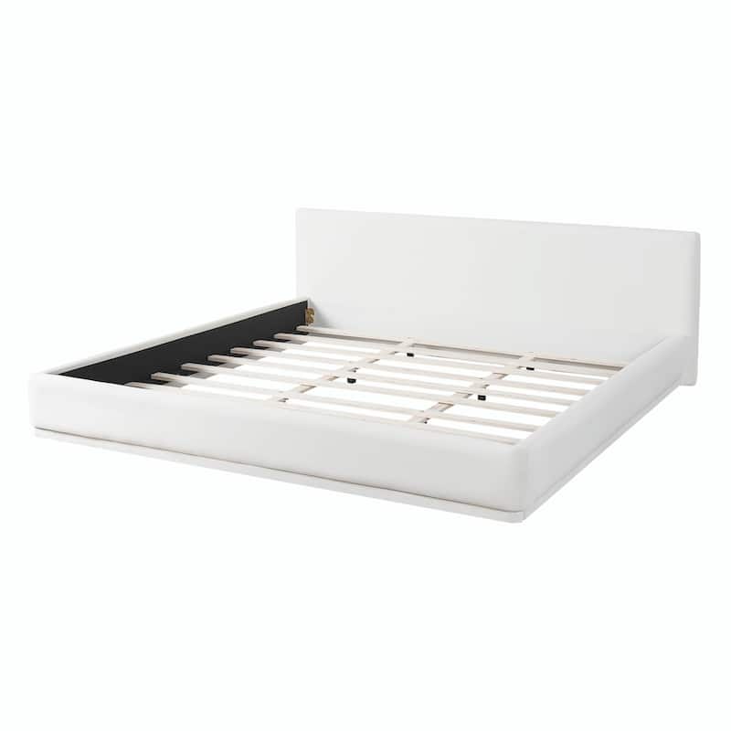 Soft & Comfortable Upholstered Bed - A Luxurious and Cozy Bedroom Centerpiece