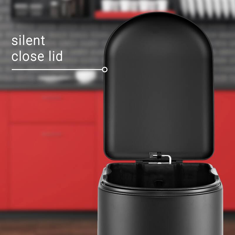 happimess Roland Mini Step-Open Trash Can