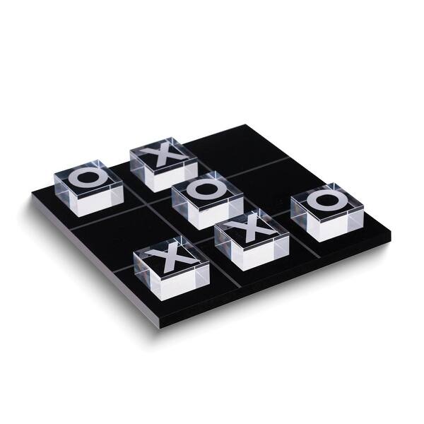 slide 1 of 1, Curata Acrylic Tic Tac Toe Set