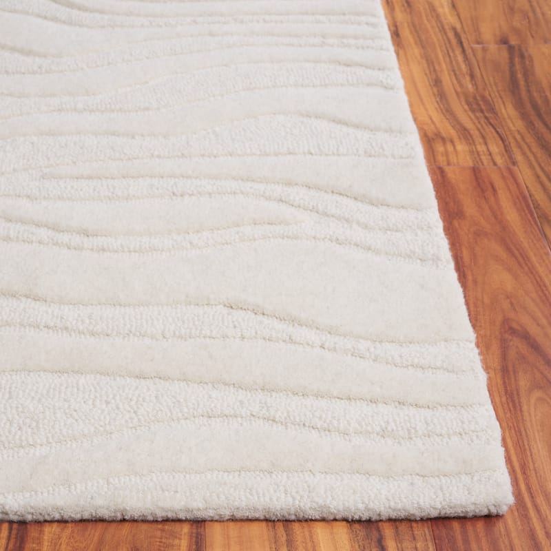 SAFAVIEH Handmade Rodeo Drive Bjarndis Mid-Century Modern Wool Rug