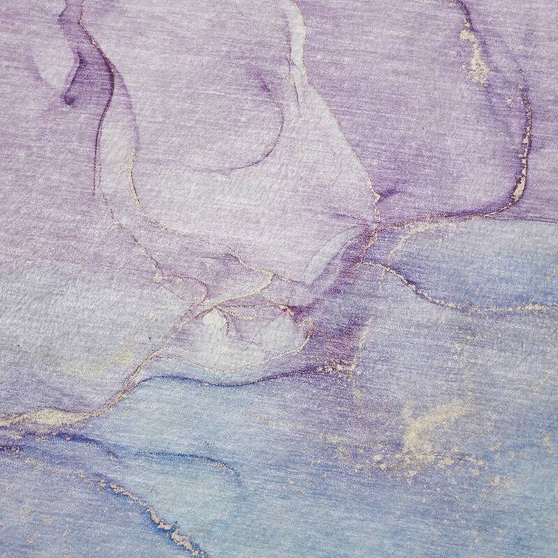 Premium Machine Washable Modern Abstract Sherpa Throw Blanket