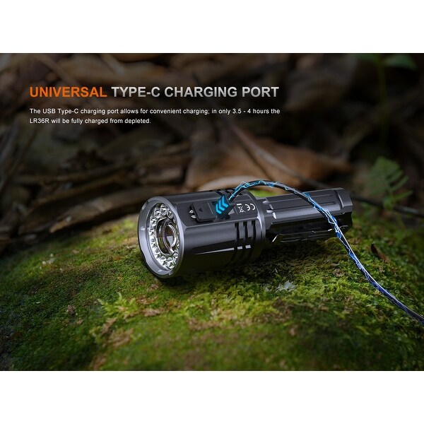 Fenix LR36R 懐中電灯 10000ルーメン Fenix LR36R | Shop White Laser Searching Flashlight - Fenix Store