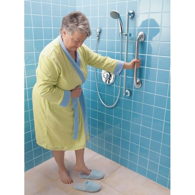 Moen Single Handle Posi-Temp Pressure Balanced Valve Trim from the - Chrome