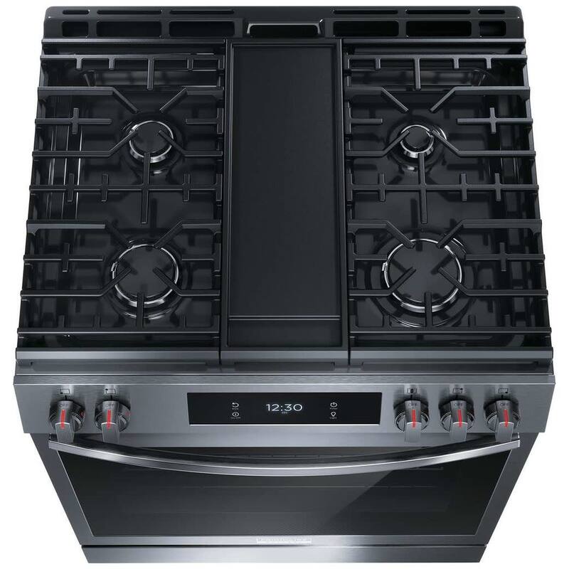 Frigidaire GCFG3060B 30" Wide 6.1 Cu. Ft. Gas Range with Air Fry and