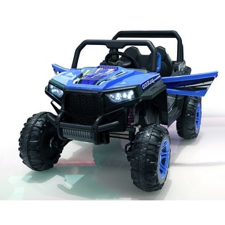 12V Kids Electric Ride-On Car with Remote Control, Rechargeable Battery, Music Player, LED Lights, for Ages 3-6