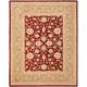 SAFAVIEH Anatolia Angeline Traditional Oriental Hand-spun Wool Rug - 12' x 15' - Red/Moss