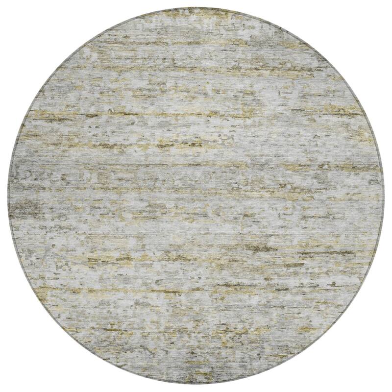 HomeRoots Striped Transitional Rectangle Outdoor Rug