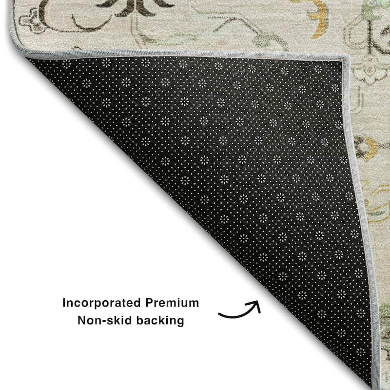 Premium Washable Super Soft Traditional Oriental Mayfield Rug