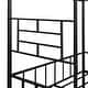 preview thumbnail 10 of 22, Metal House Bed Frame Full Size with Slatted Support No Box Spring Needed