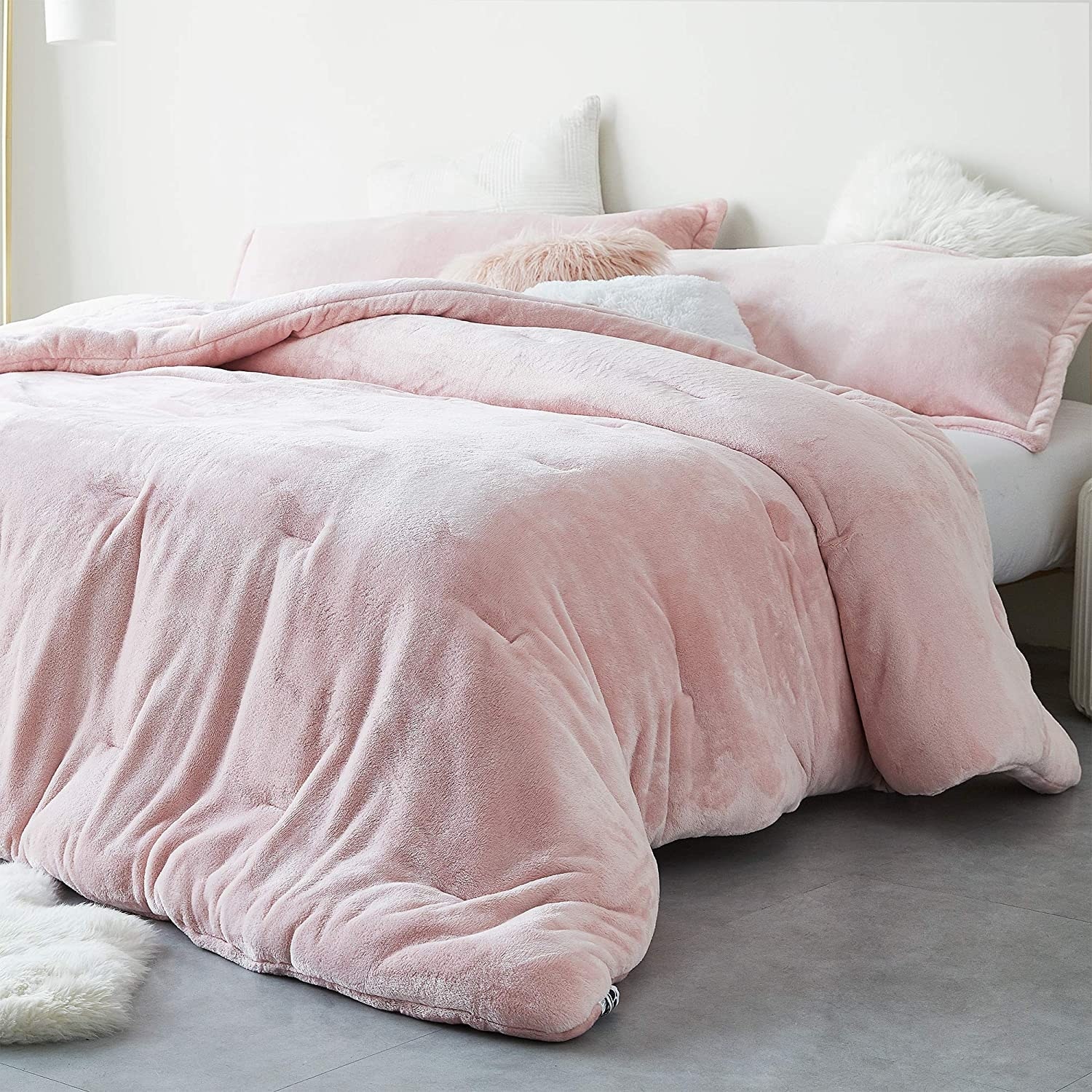 Byourbed BYB Me Sooo Comfy Blanket Rose Quartz, Size: Twin XL