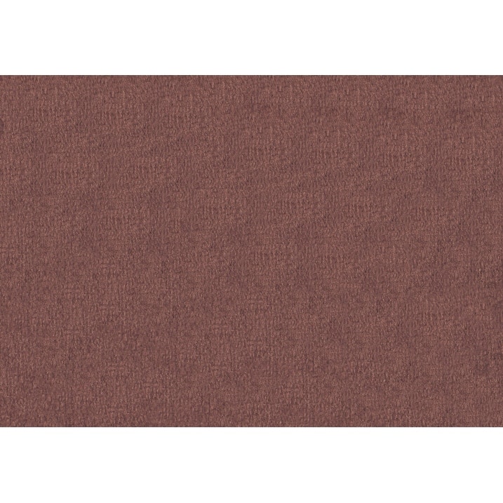 HomeRoots 12" Pink Velvet And Natural Round Ottoman