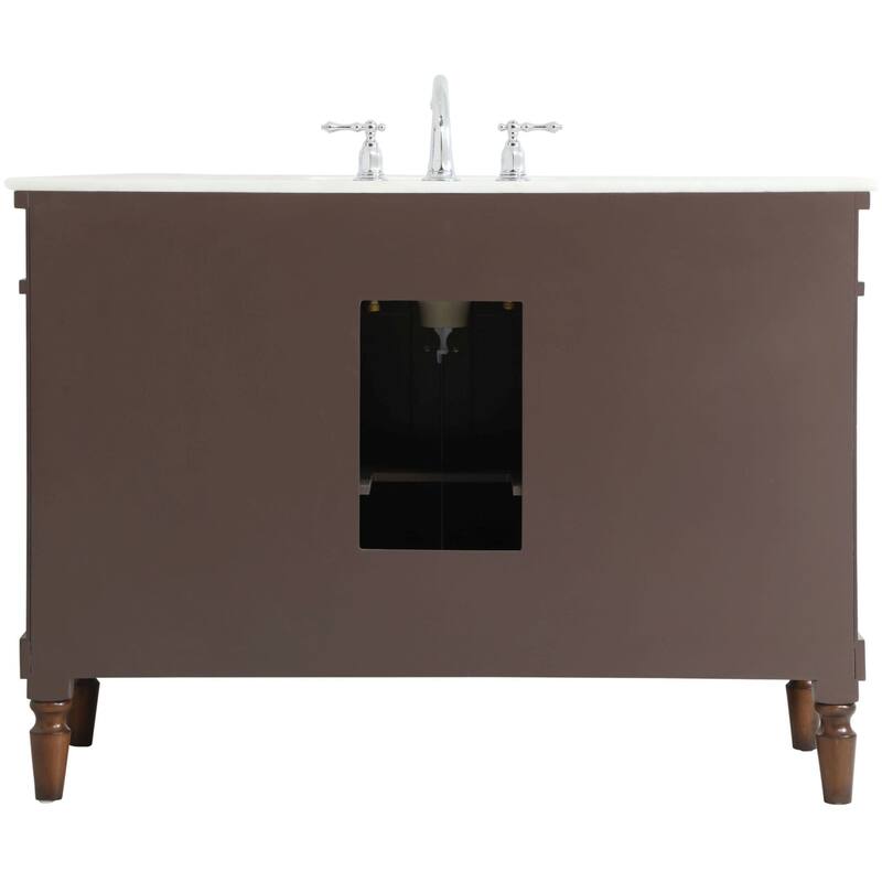 Elegant Lighting VF13048-VW Lexington 48" Free Standing Single Basin