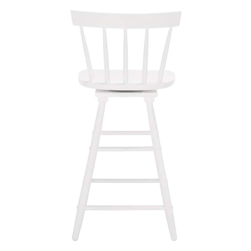 SAFAVIEH Haralda Swivel 25-inch Counter Stool - 17 In. W x 17 In. D x 38 In. H - 17Wx17Dx38H