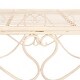 preview thumbnail 6 of 20, SAFAVIEH Outdoor Living Adina Wrought Iron 51-inch Garden Bench - 51.3" W x 16.3" L x 27" H