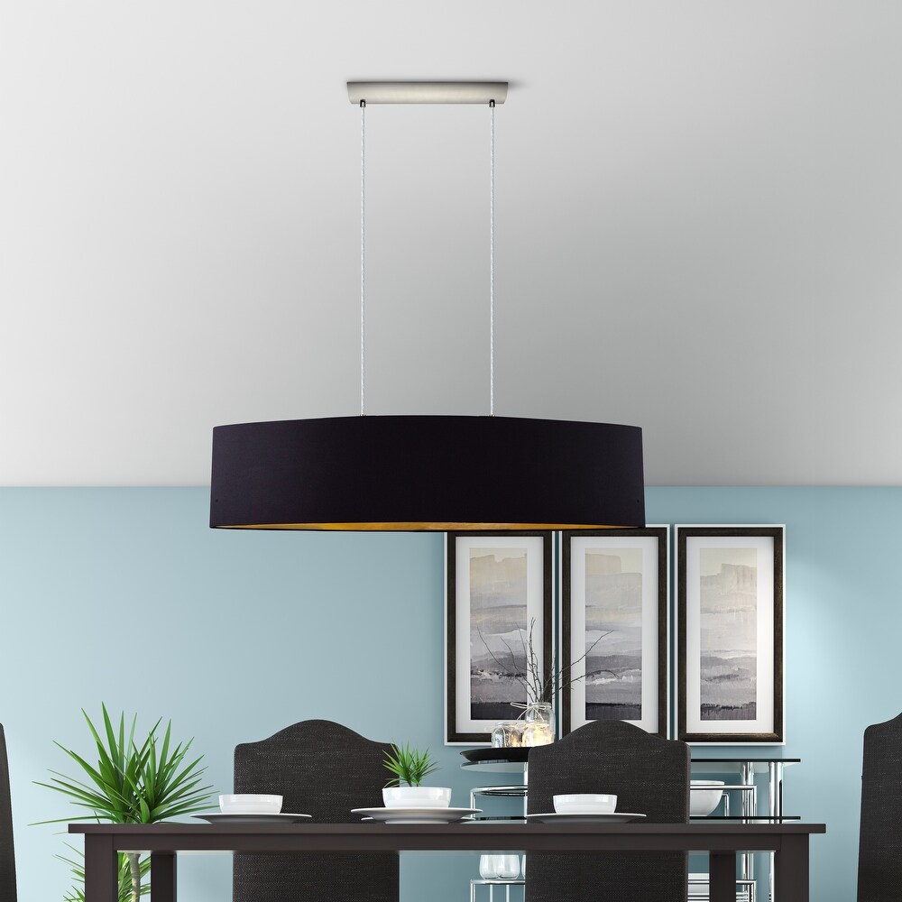 Eglo Eglo Rondo 1 Light Large Pendant In Nickel With Opal Frosted Glass Shade From Bed Bath Beyond Shefinds