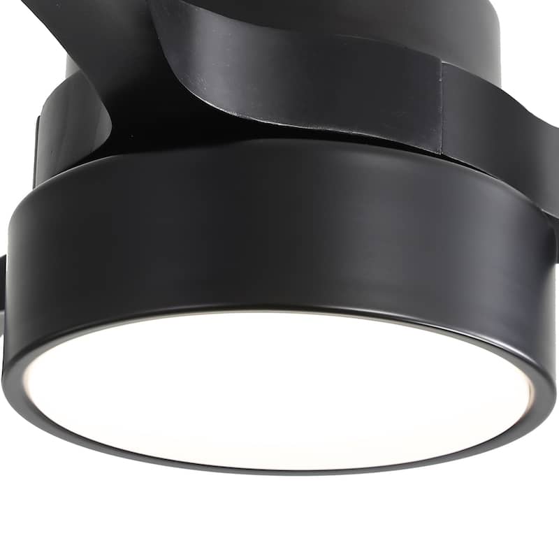Smart 48-inch App Controlled Ceiling Fan with Light, DC Motor, 3-Color Dimmable LED, Timer, and Reversible Airflow