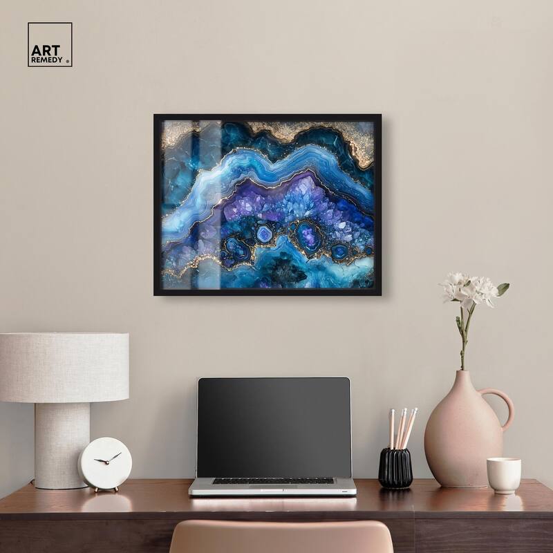 Galactic Geode II Shadowbox by Art Remedy