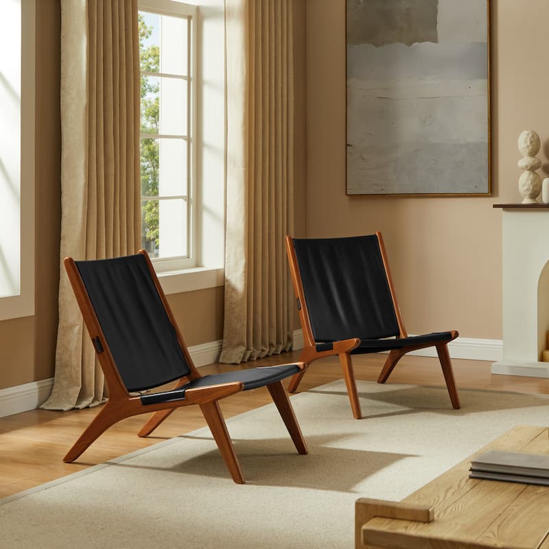 Art Leon Leather Lounge Chair