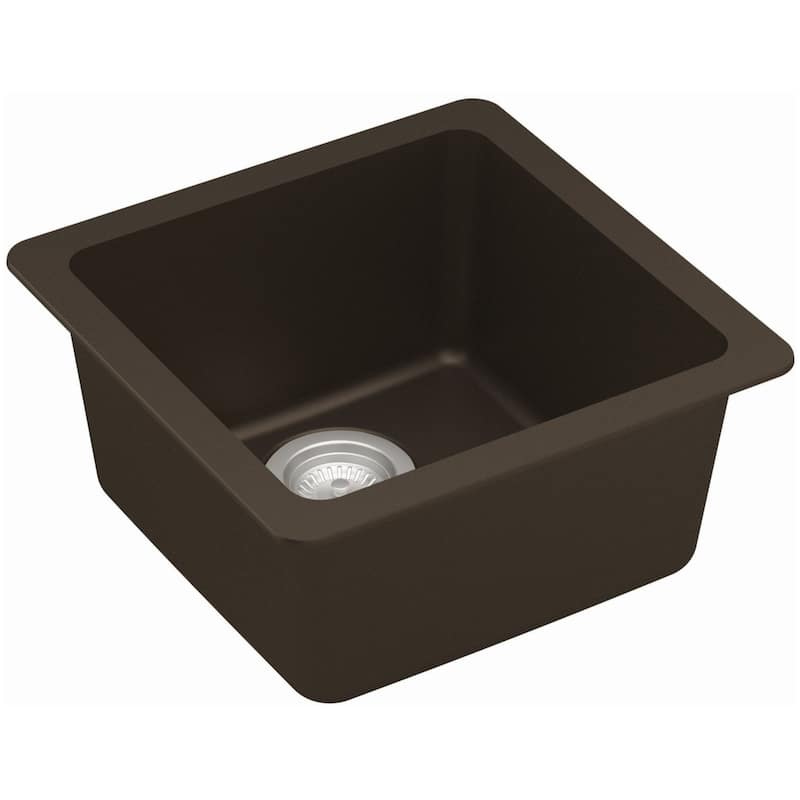 Karran USA QU-690 Quartz QU 16-5/8" Undermount Single Basin Quartz