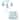 Hudson Baby Boys Swim Rashguard Set, Mint Surfer