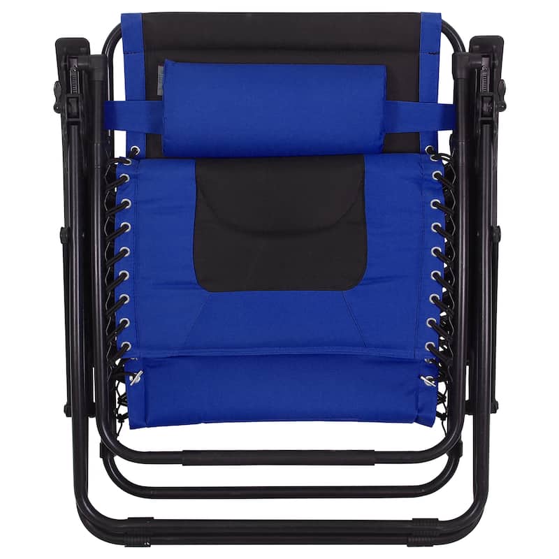 2-piece Padded Oversize XL Padded Zero Gravity Chair